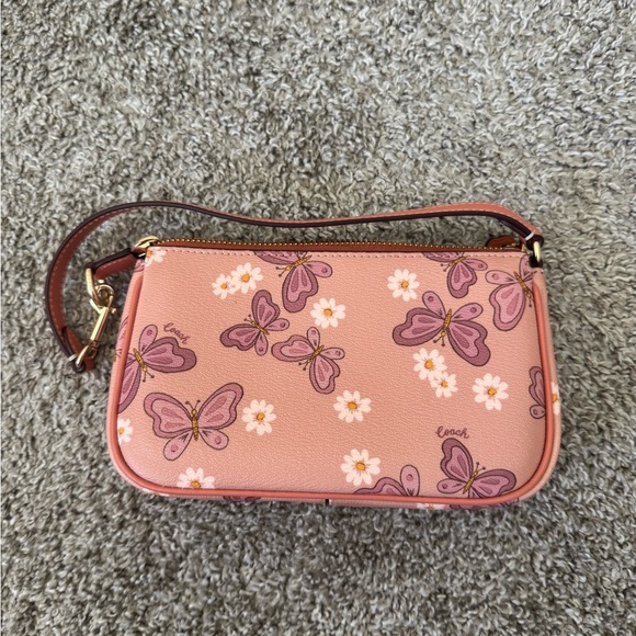Pink Coach Nolita 19 Butterfly and Floral Bag - Picture 3 of 4